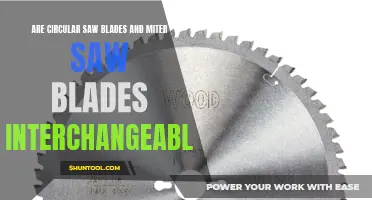 Understanding the Interchangeability of Circular and Miter Saw Blades