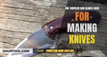 Crafting Custom Knives: Exploring the Art of Circular Saw Blade Transformation