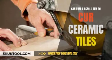 Exploring the Feasibility of Using a Scroll Saw to Curve Ceramic Tiles: What You Need to Know