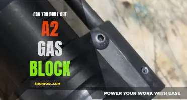 Is it Possible to Drill Out an A2 Gas Block?