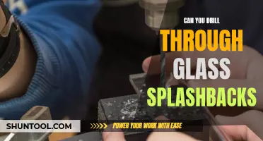 Can You Safely Drill Through Glass Splashbacks?