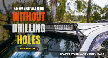 How to Mount a Light Bar Without Drilling Holes: A Step-by-Step Guide