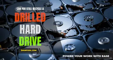 Is it Possible to Recycle a Drilled Hard Drive?