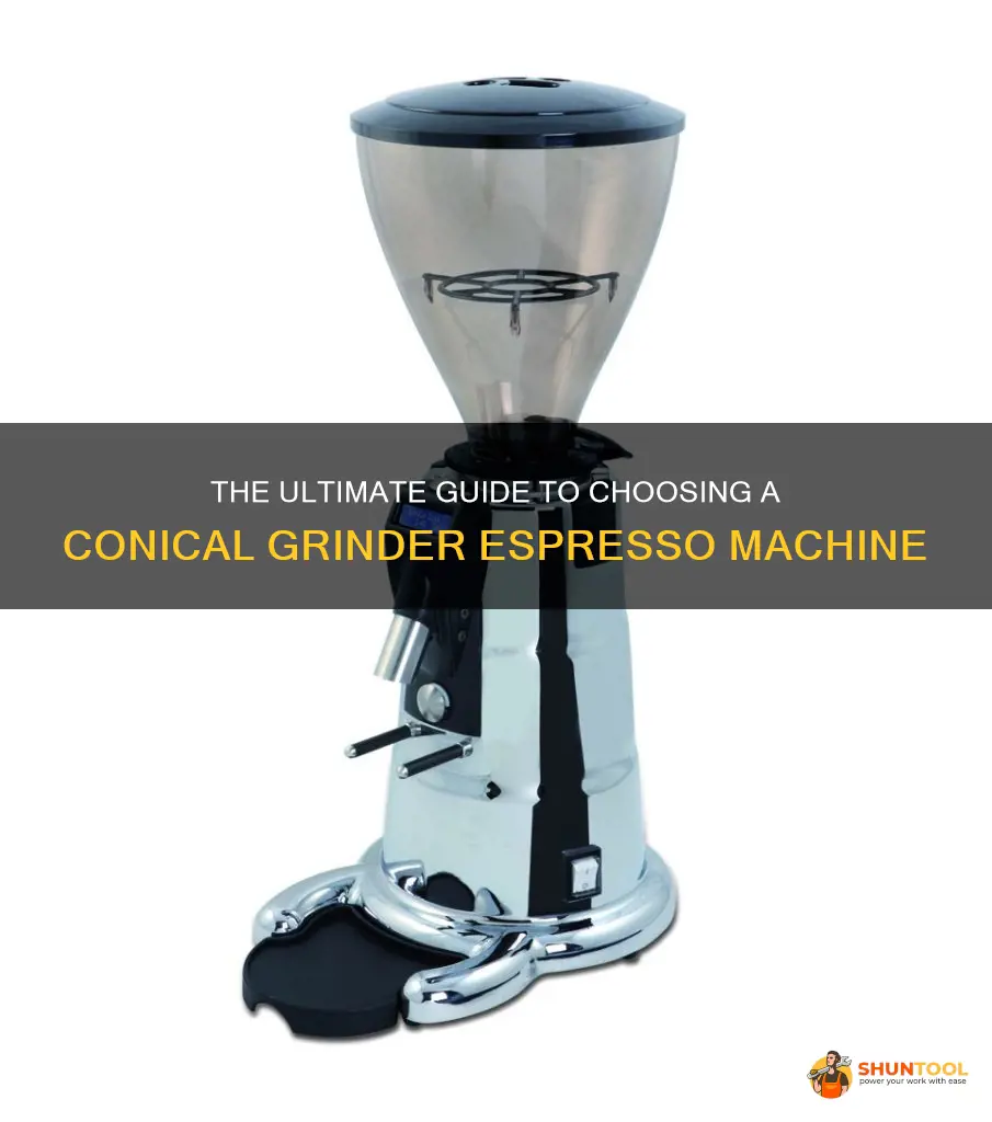 conical grinder espresso machine
