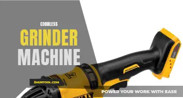 Choosing the Best Cordless Grinder Machine for Your Needs