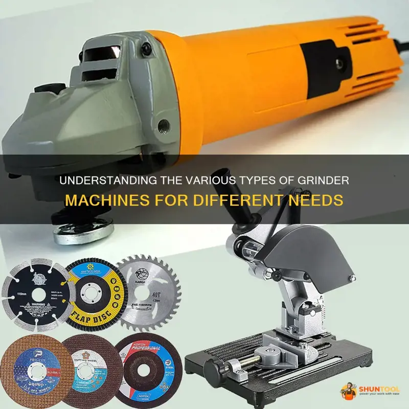 different types of grinder machine