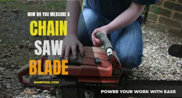 The Art of Measuring a Chainsaw Blade: A Comprehensive Guide