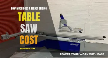 The Cost of a Felder Sliding Table Saw: A Comprehensive Guide