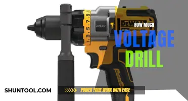 Understanding the Voltage Capacity of a Drill: How Much Power Does it Pack?