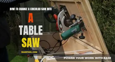 Converting a Circular Saw: Table-Saw Style