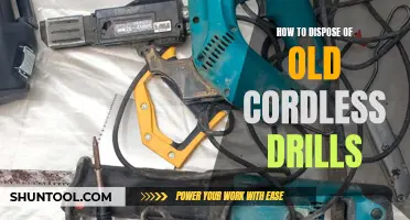 Effective Ways to Dispose of Old Cordless Drills Responsibly