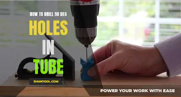 Master the Art of Drilling Perfect 90 Degree Holes in Tubes