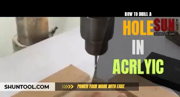 The Art of Drilling a Hole in Acrylic: A Step-by-Step Guide