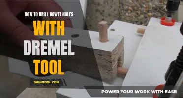 The Complete Guide to Drilling Dowel Holes with a Dremel Tool