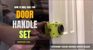 The Ultimate Guide on Drilling Holes for a Door Handle Set