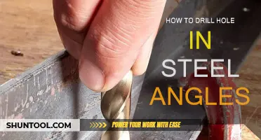 The Best Techniques for Drilling Holes in Steel Angles