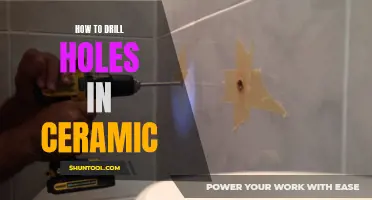 The Best Techniques for Drilling Holes in Ceramic