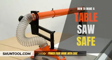 Crafting a Safe Table Saw Environment: A Comprehensive Guide