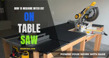 The Craft of Miter Cuts: Mastering the Table Saw Technique
