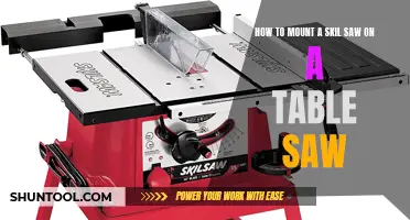 The Ultimate Guide to Mounting a Skil Saw on a Table Saw
