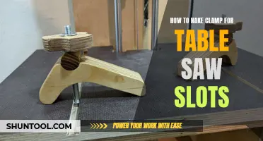 Crafting Custom Clamps for Table Saw Slots: A DIY Guide