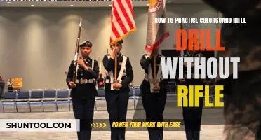 Mastering Colorguard Rifle Drill Techniques: Practicing Without a Rifle