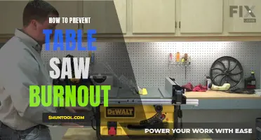 Avoiding Table Saw Overload: Strategies for Sustainable Woodworking