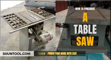Table Saw Shopping: A Comprehensive Guide to Buying Your First Table Saw