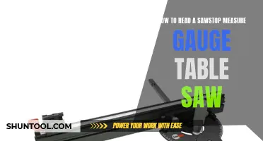 Understanding the Precision of SawStop's Measure Gauge Table Saw