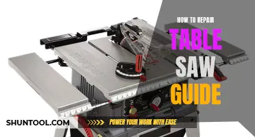 Restoring Precision: A Guide to Fine-Tuning Your Table Saw