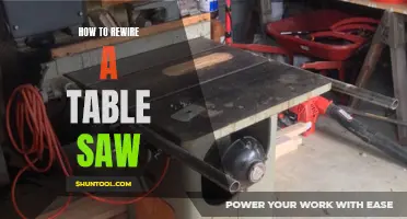 Rewiring a Table Saw: A Step-by-Step Guide to Safely Enhancing Your Workshop