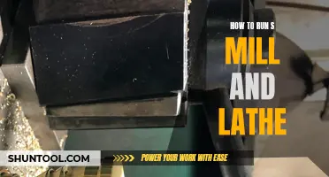 Master the Art of Running a Mill and Lathe