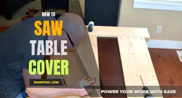 Crafting a Custom-Fit Table Cover: A Step-by-Step Guide to Sawing Precision