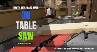 Dado Stacks and Table Saws: Mastering the Setup for Perfect Joinery