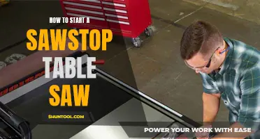 Unveiling the SawStop Table Saw: A Comprehensive Guide to Getting Started