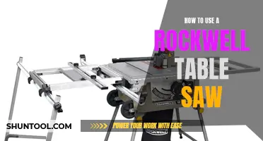 Unleashing the Power of the Rockwell Table Saw: A Comprehensive Guide