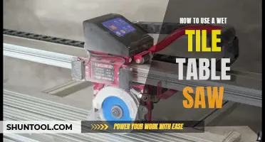 The Comprehensive Guide to Mastering the Wet Tile Table Saw