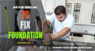 The Ultimate Guide to Using a Granite Drill for Fixing Foundation