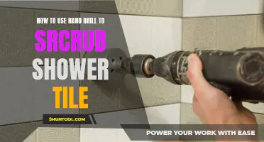 The Ultimate Guide to Using a Hand Drill for Scrubbing Shower Tiles