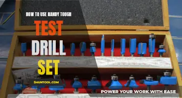 Mastering the Art of Using the Handy Tough Test Drill Set