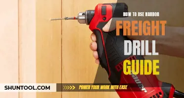 A Step-by-Step Guide on Using the Harbor Freight Drill Guide