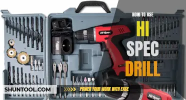 Mastering the Art of Using a Hi Spec Drill