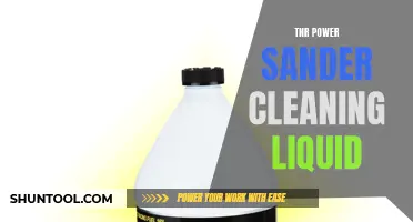 The Benefits of Using TNR Power Sander Cleaning Liquid for a Spotless Finish