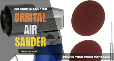 The True Power T03 5576 2 Mini Orbital Air Sander: Unleashing the Power within Your Work