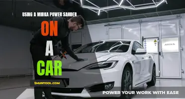 How to Achieve a Flawless Finish on Your Car with the Mirka Power Sander