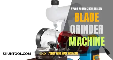 The Ultimate Guide to Vevor Round Circular Saw Blade Grinder Machine