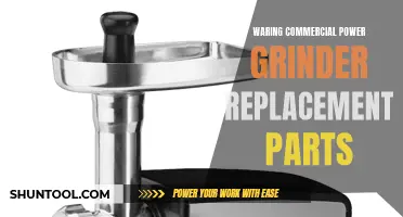 Waring Commercial Power Grinder Replacement Parts: Ensuring Long-Lasting Performance