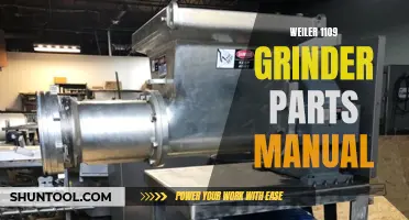 The Complete Guide to Weiler 1109 Grinder Parts Manual: Everything You Need to Know