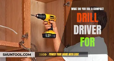 The Versatile Applications of a Compact Drill Driver