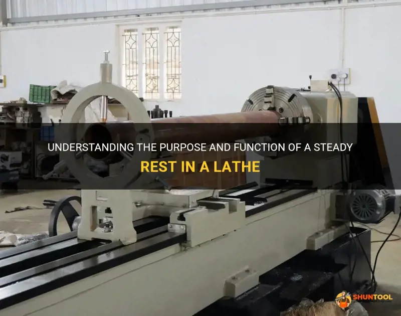 what is steady rest in lathe